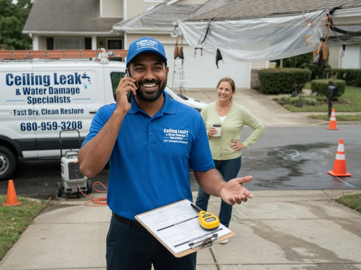 Ceiling Leak Cleanup Cedar Hill, TN FAQs