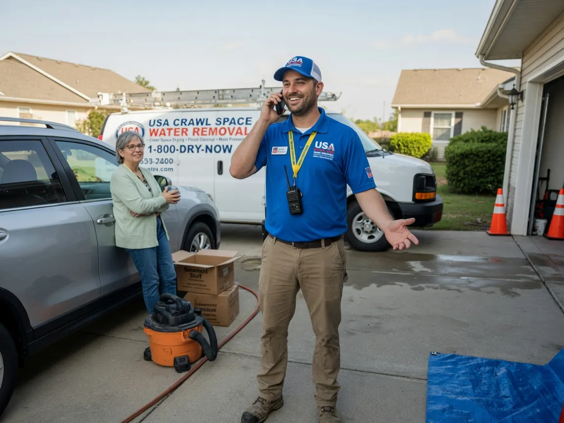 Crawl Space Water Removal Cedar Hill, TN FAQs